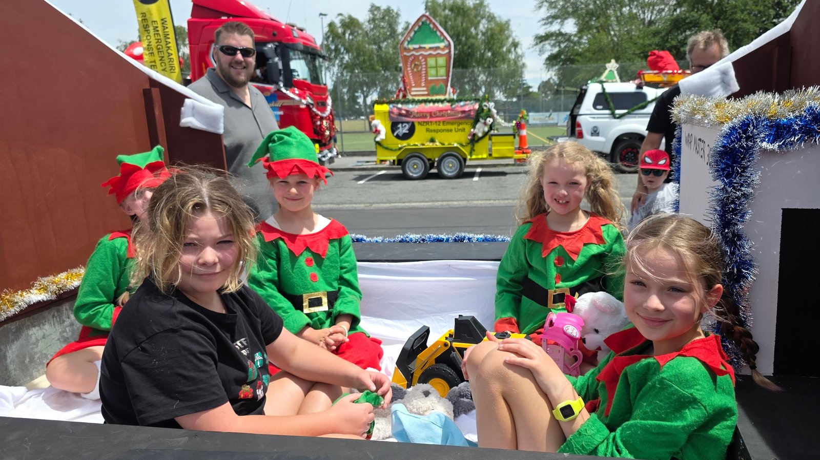 Community members enjoying a Rangiora Promotions event