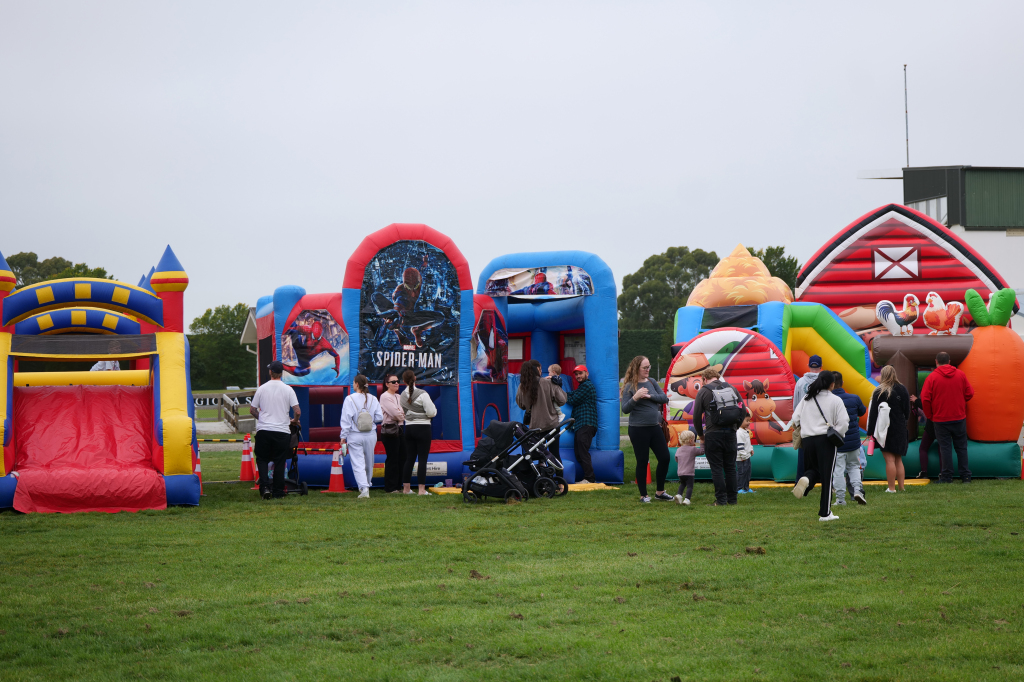 Community members enjoying a Rangiora Promotions event