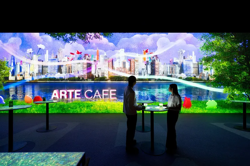 Arte Cafe - Interactive Media Art Cafe Experience | Arte Museum New York