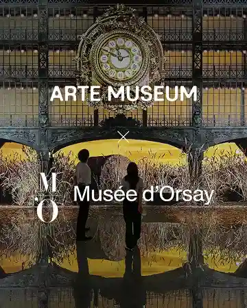 Musée d'Orsay's Collection reinterpreted by Arte Museum.