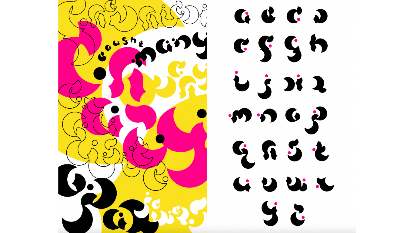 Original typography specimen sheets