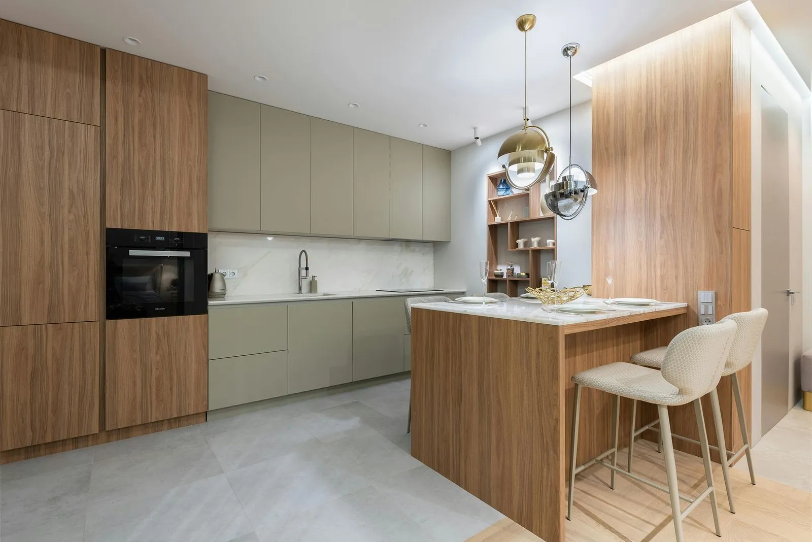Modern kitchen interior