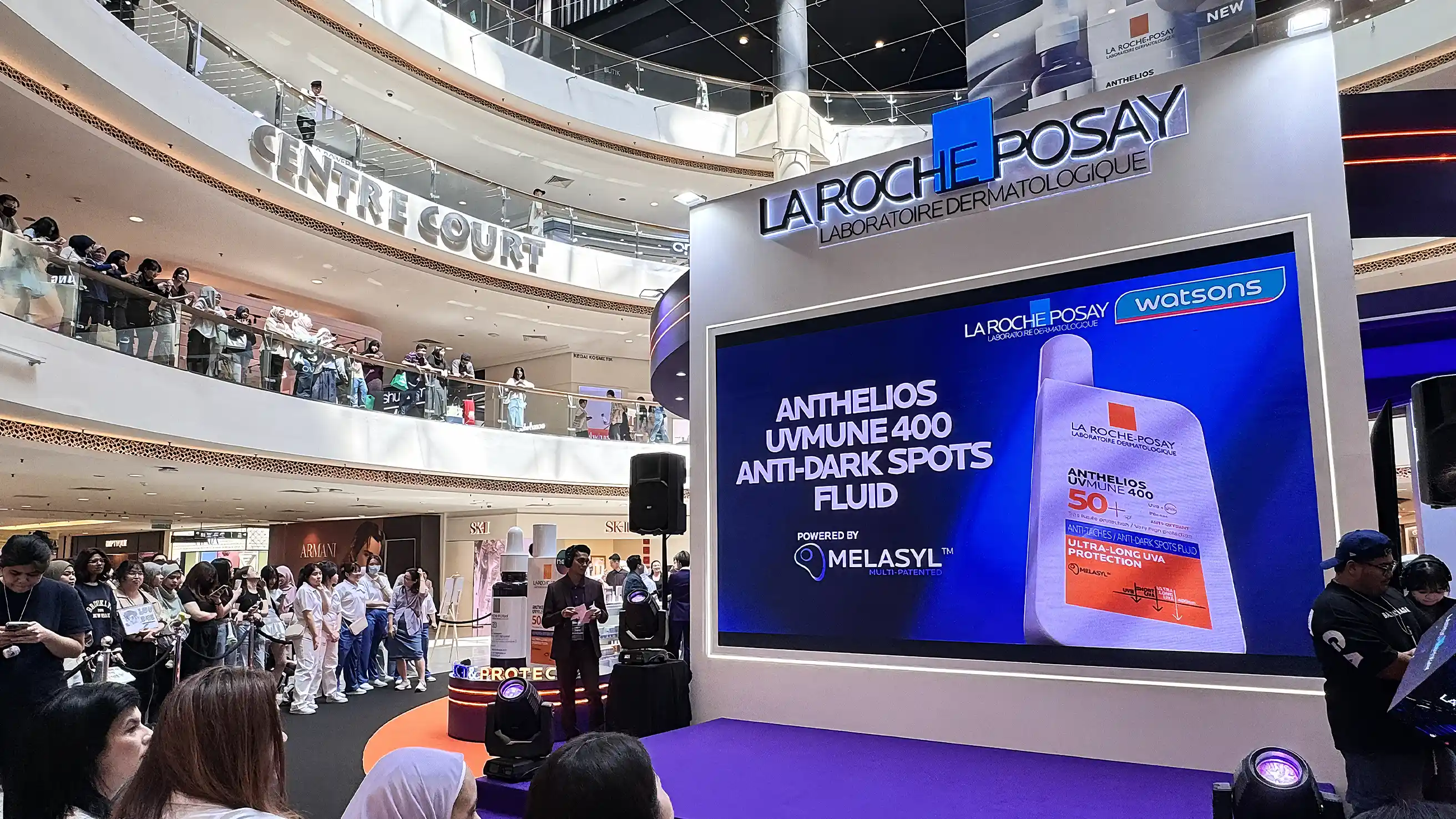 Mobile screens showing Leica custom interactive quiz interface, powered by Instamedia IMX Engine™ for brand activation events.