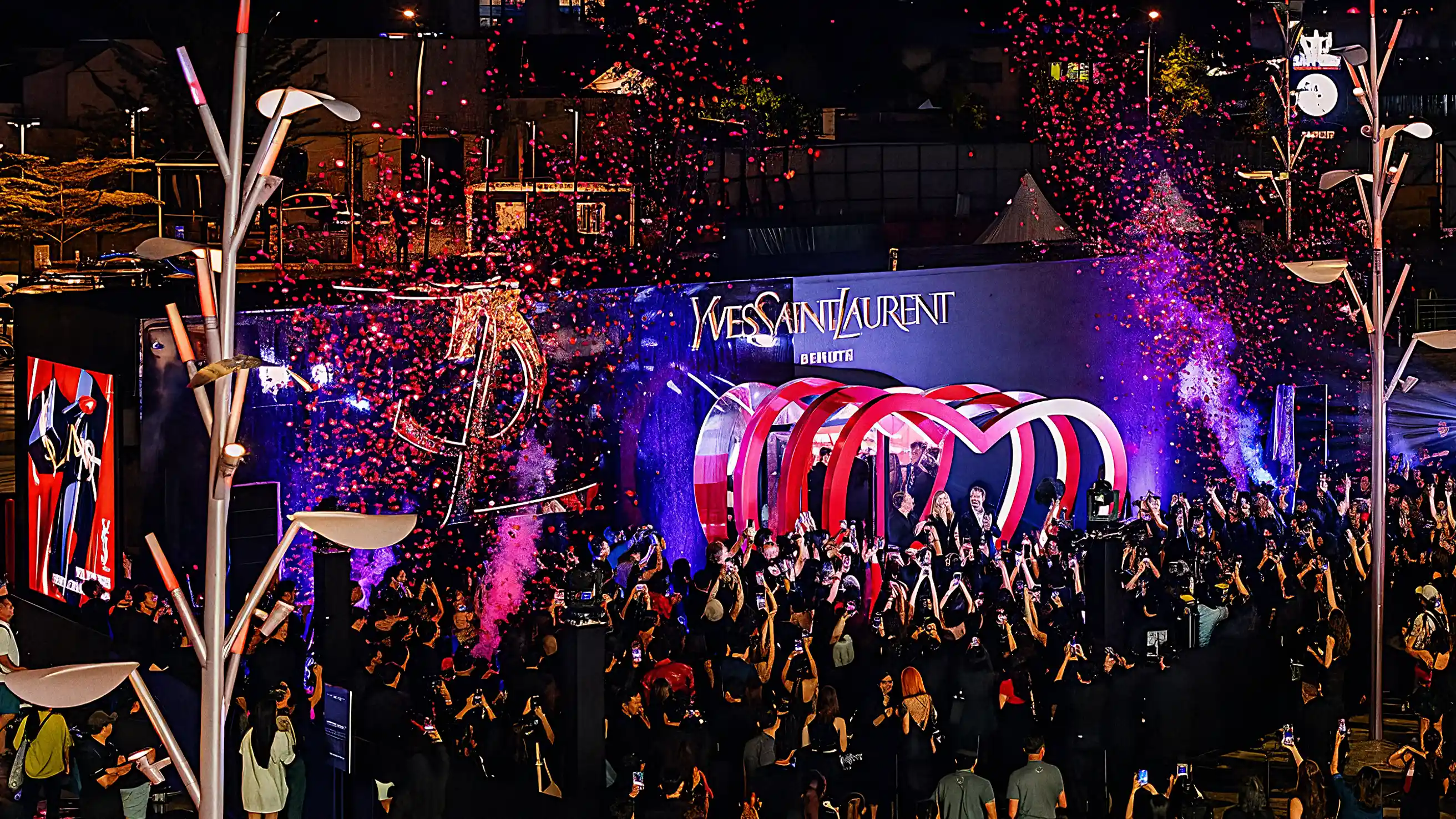 Mobile screens showing Leica custom interactive quiz interface, powered by Instamedia IMX Engine™ for brand activation events.