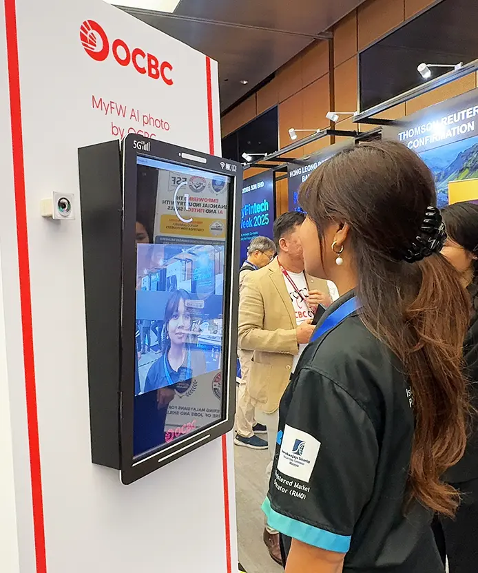 OCBC AI doll-in-a-box transformation results displaying custom character in collectible box design Malaysia
