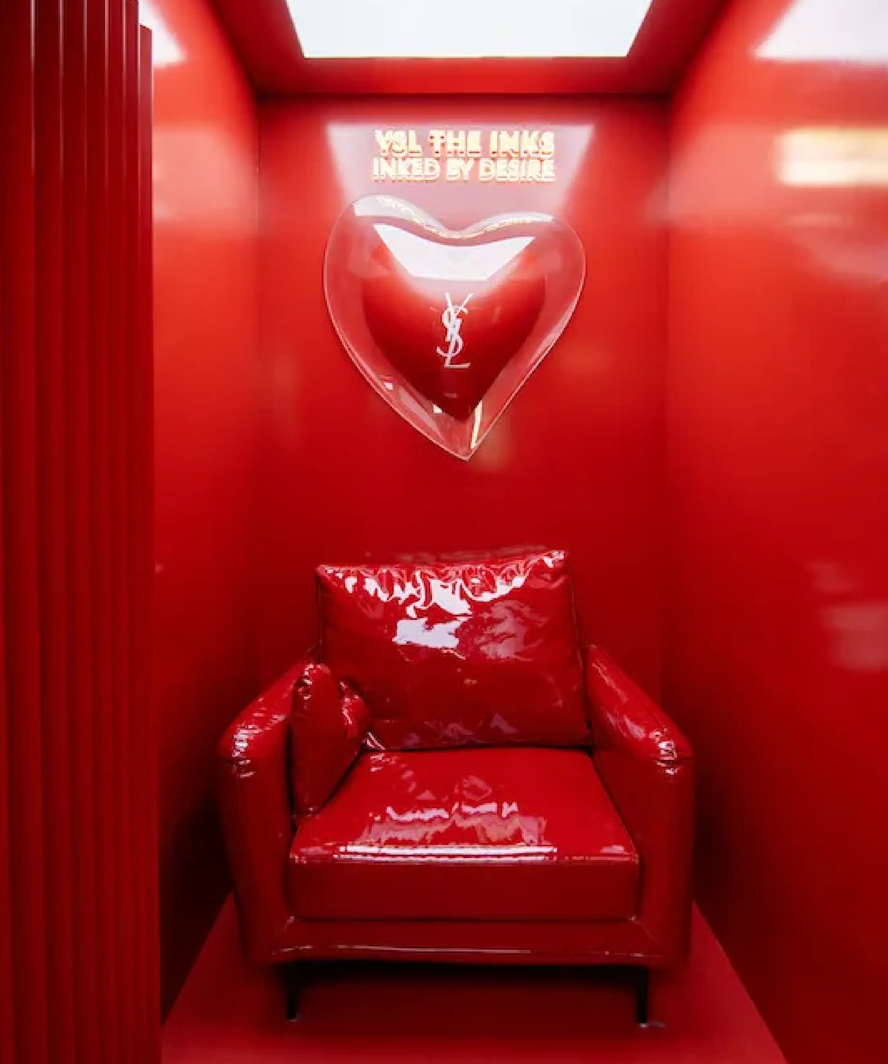 YSL The Inks smart stamp branded experience luxury beauty activation Malaysia