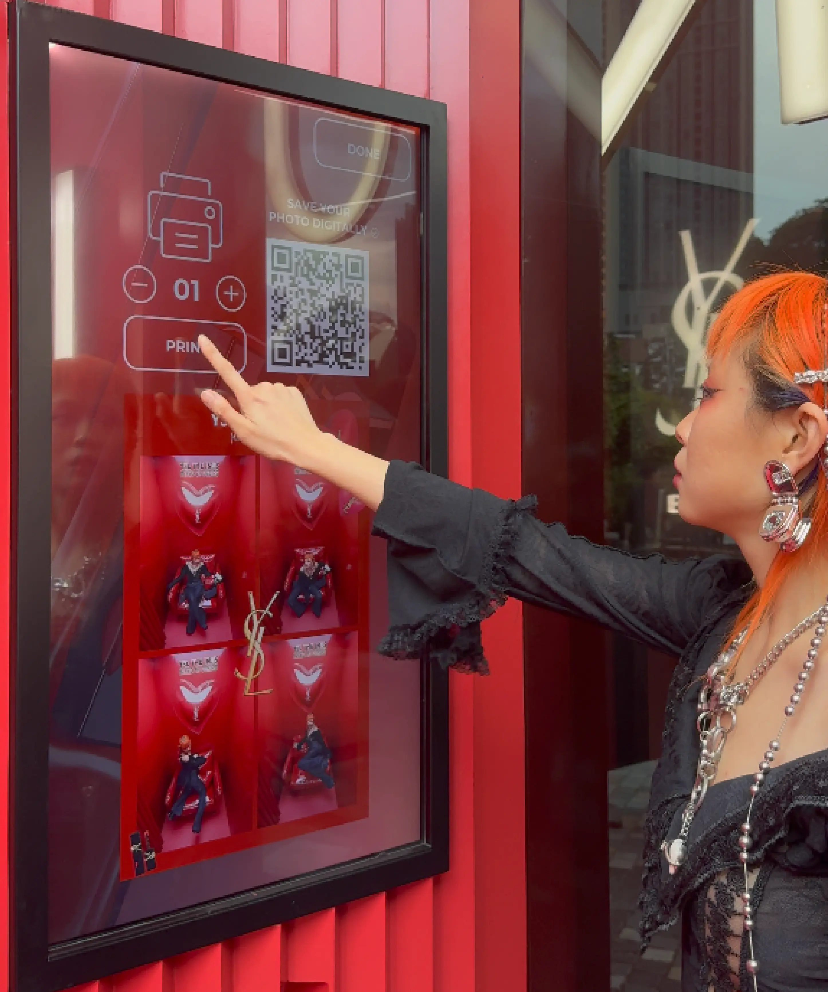 YSL The Inks roadshow smart stamp digital journey station Malaysia Singapore