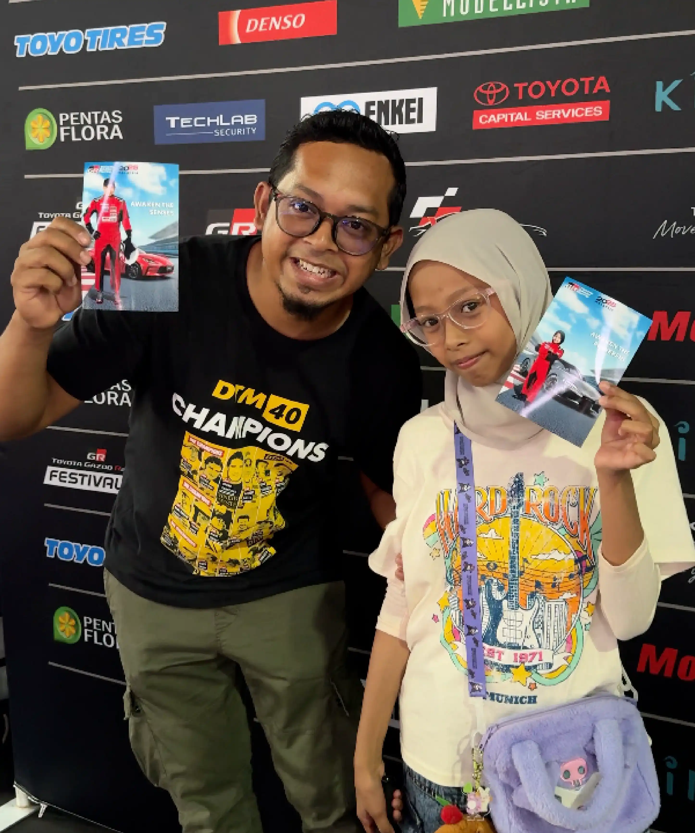 Toyota GR photobooth crowd engagement Sepang International Circuit race event