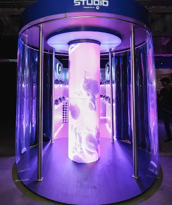 Nike Unreal Studio AR display Air Max DN sphere visuals Malaysia