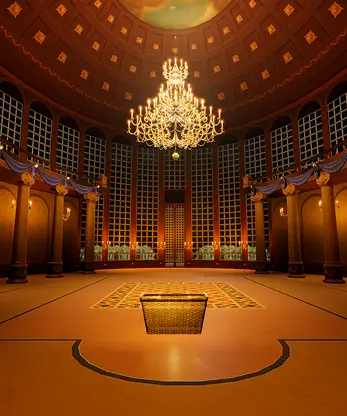 Princess Birthday interactive game 3D environment falling roses Malaysia