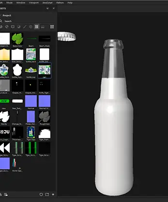 Tiger Soju Kinect body tracking gameplay participant slicing Malaysia