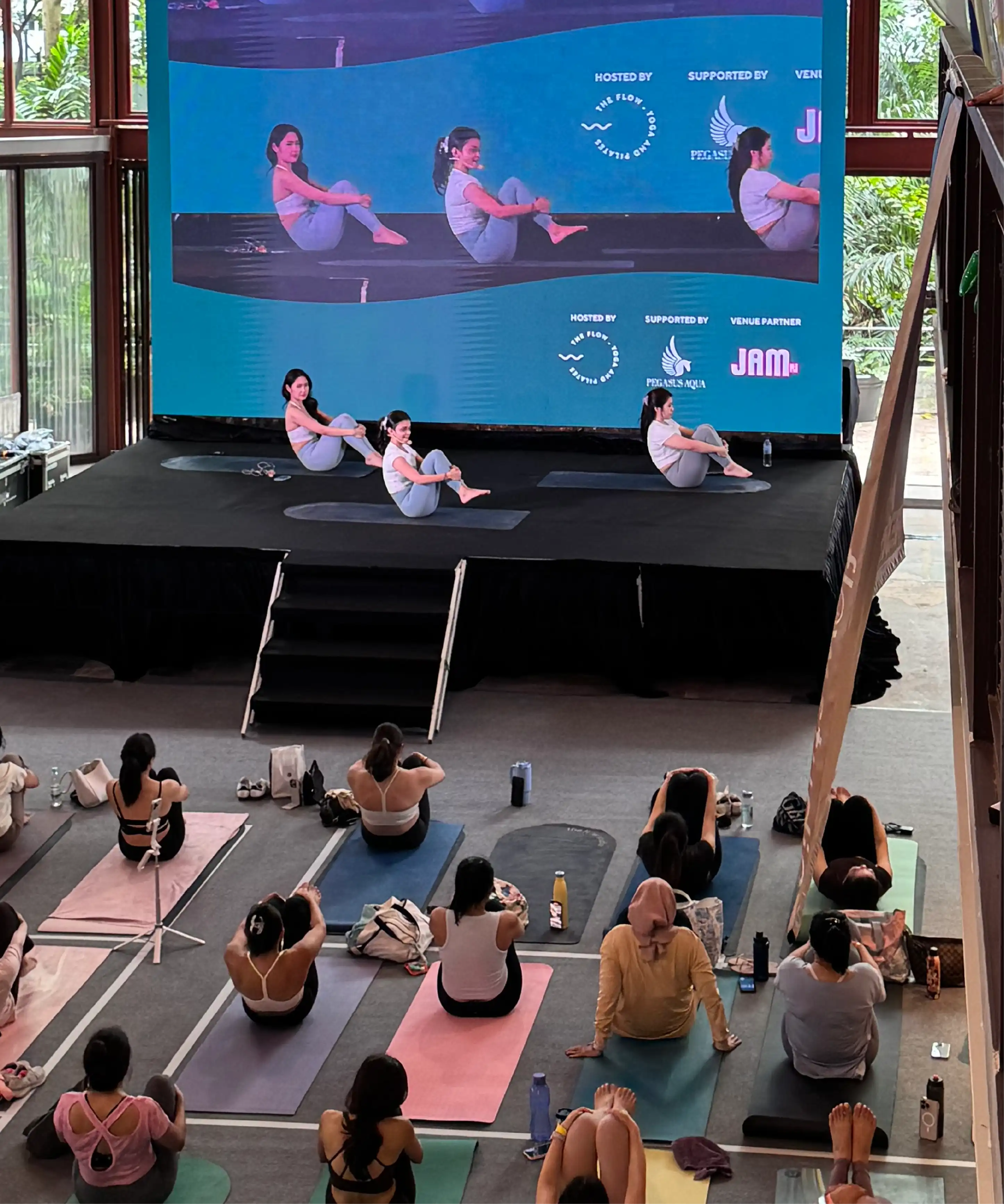 Flow Festival AI-generated Pilates Persona toy character transformation result