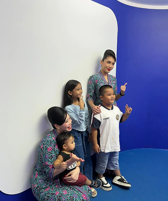 MAS MATTA Fair AI destination photobooth final output with QR code download