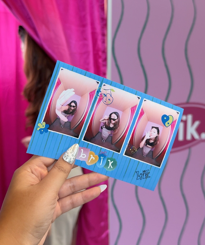 ByBrik fish-eye photobooth instant print Malaysia