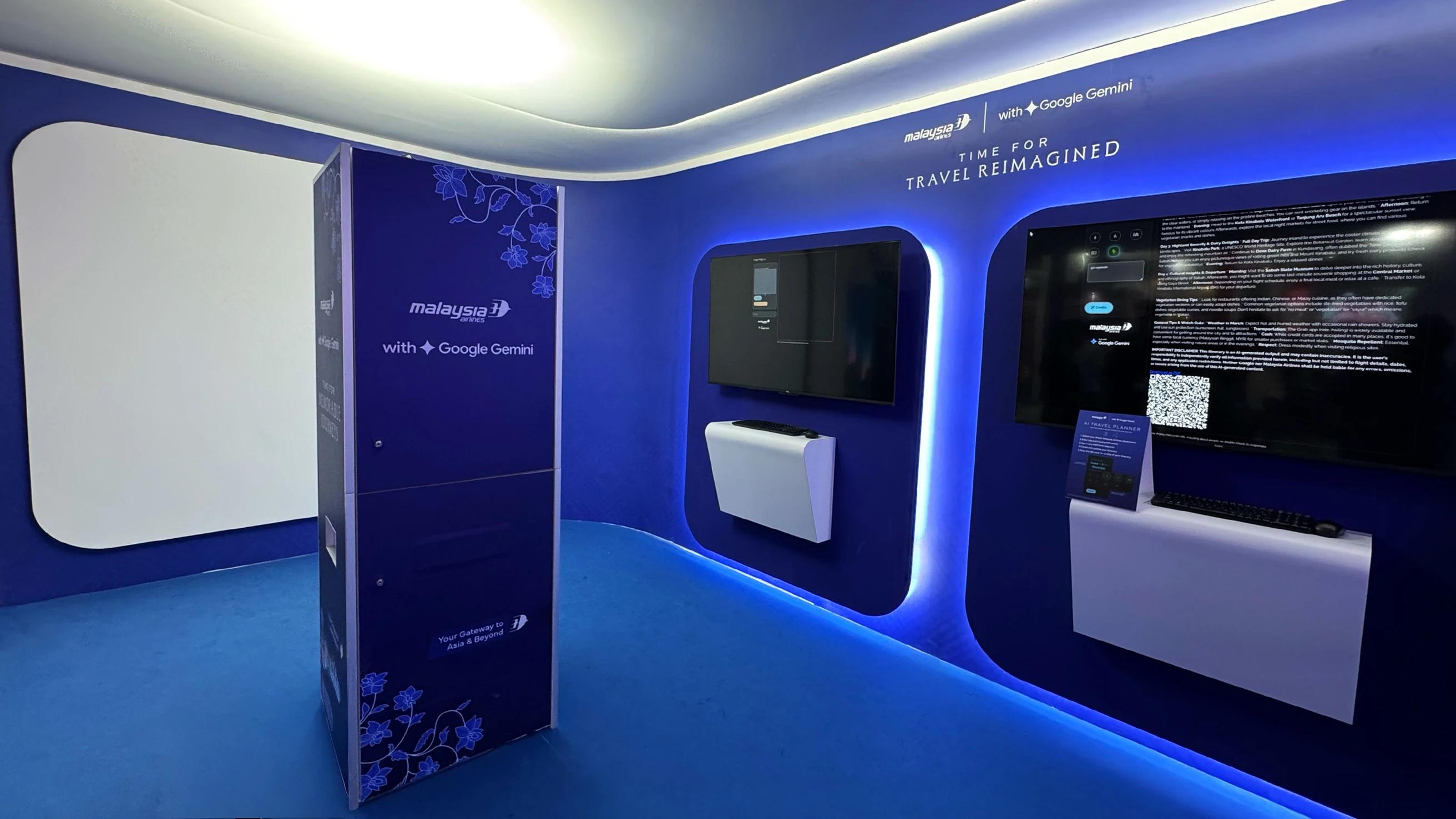AI Destination Photo Booth for Malaysia Airlines