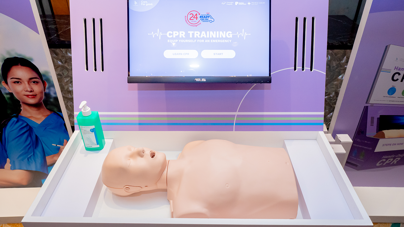 IHH CPR Training Interactive Booth Malaysia
