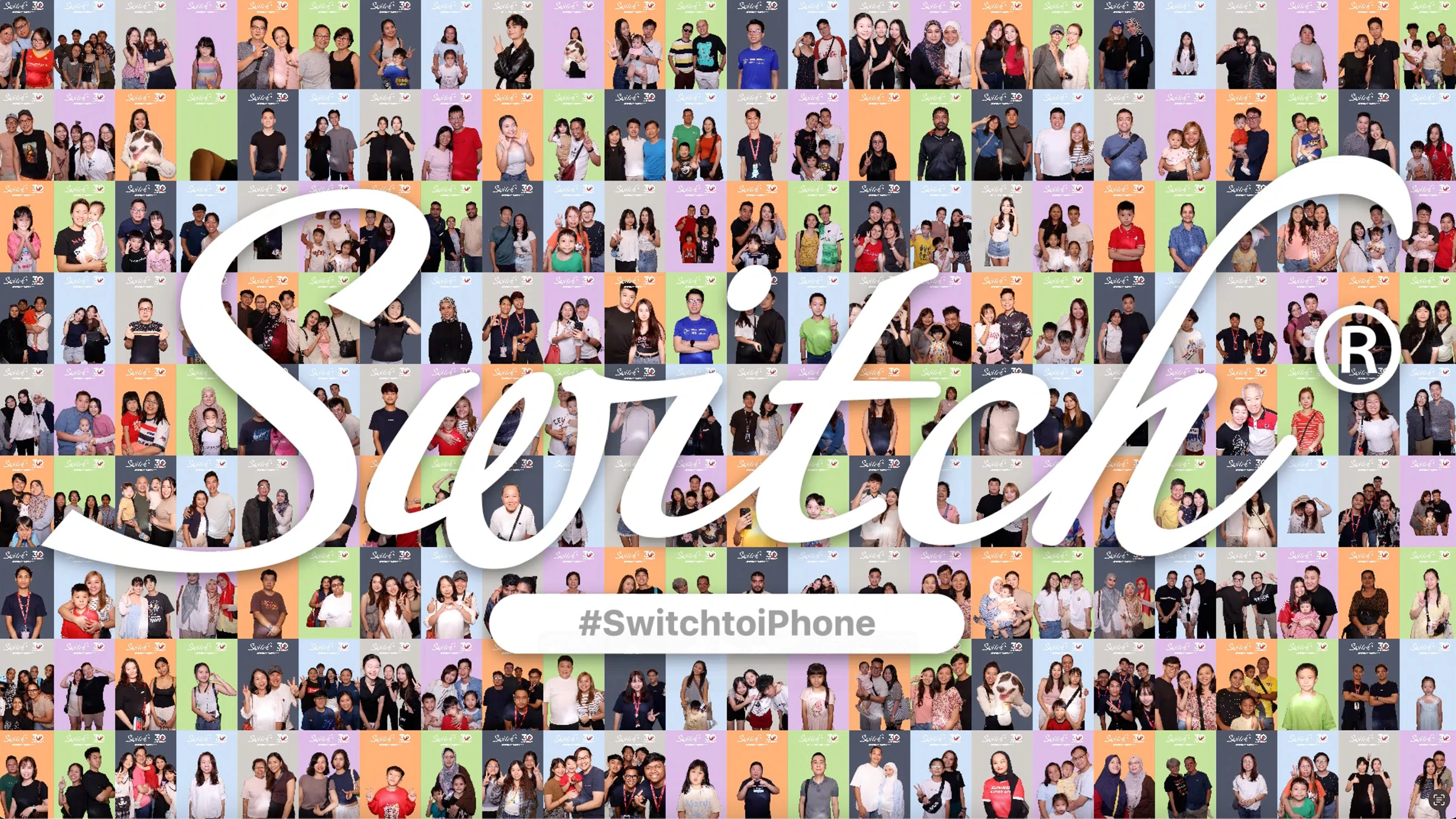 Switch x iPhone 17 Custom AI Photo Booth: Malaysia Launch