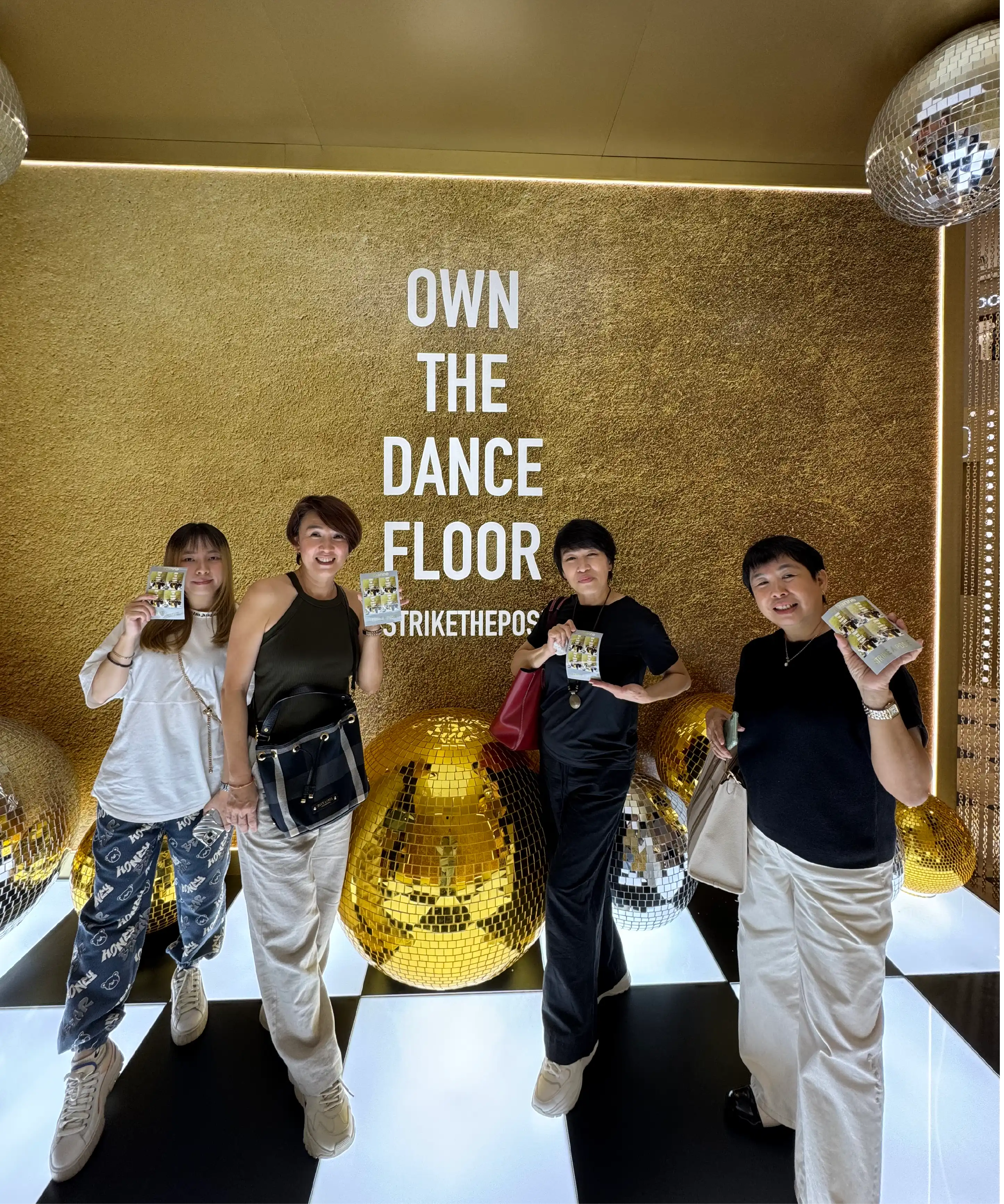 Printed Paco Rabanne photo collage in its branded frame design, Mid Valley