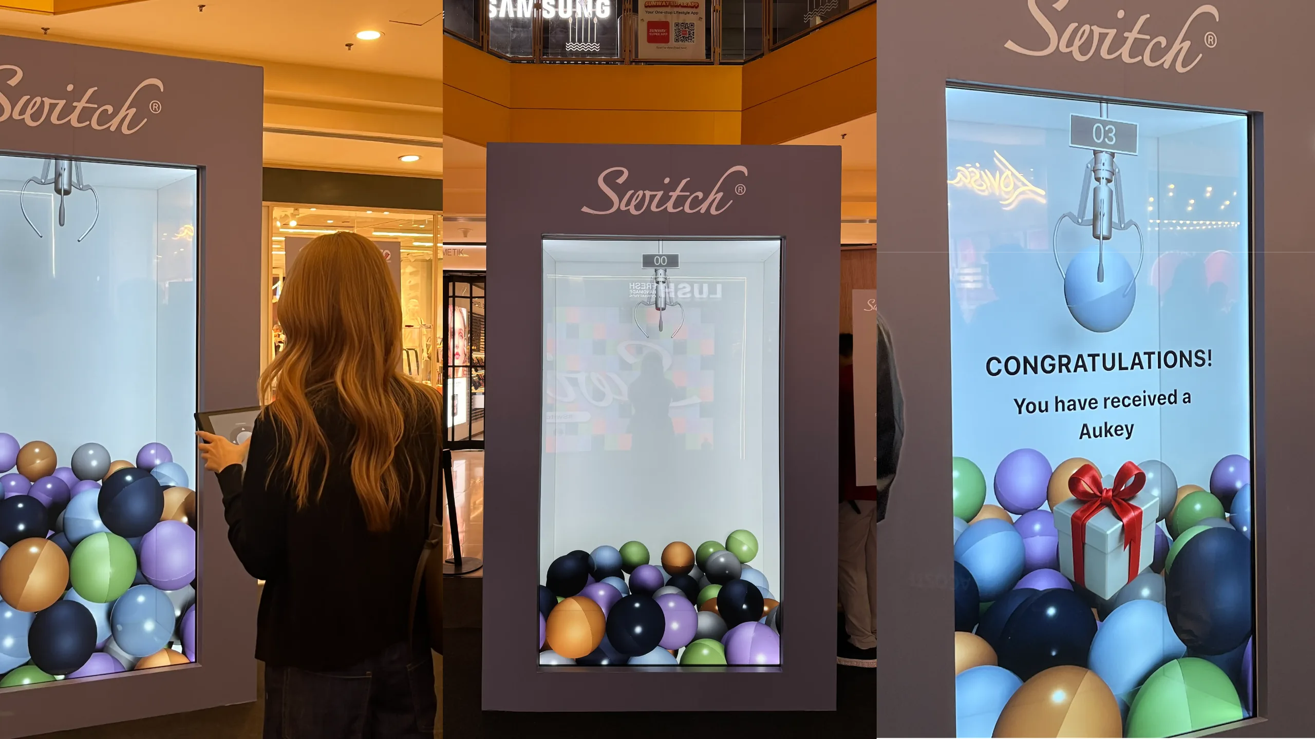 Digital Claw Machine for Switch to iPhone: Sunway Pyramid