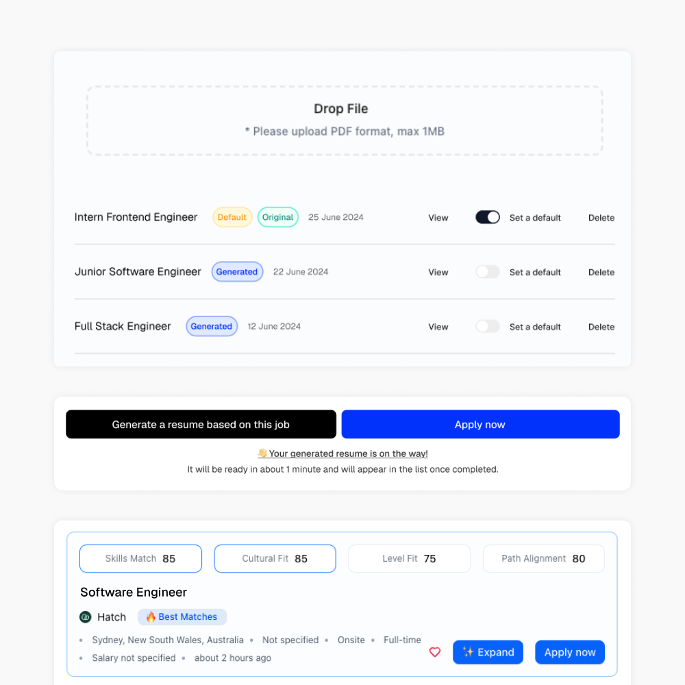 AI Resume Builder