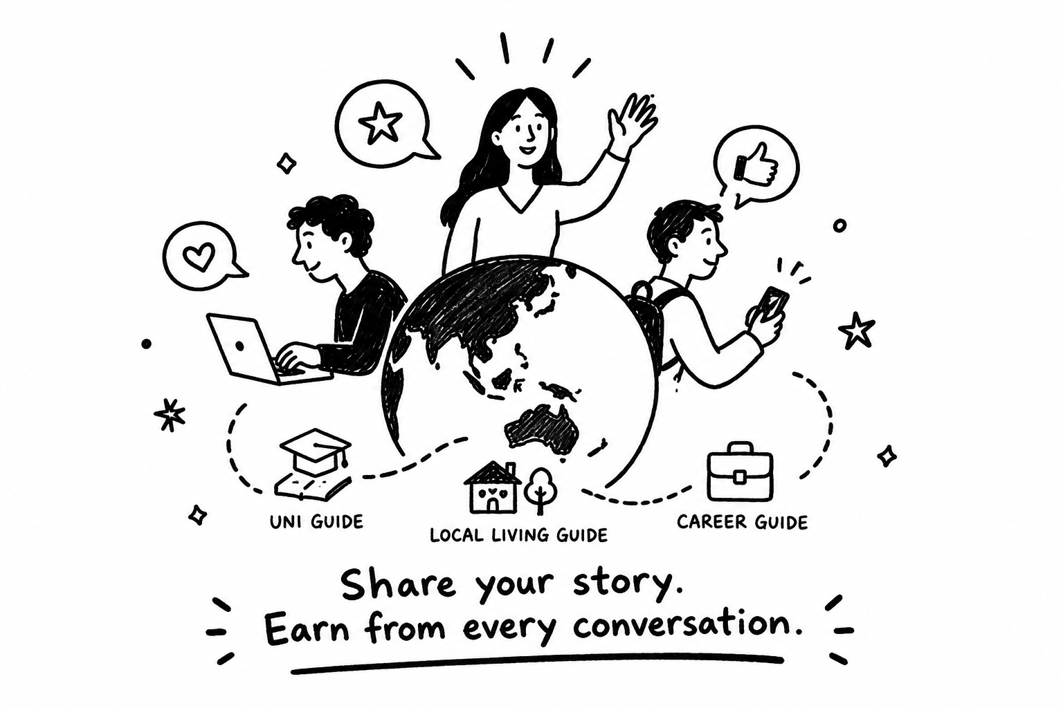 Become a global story teller