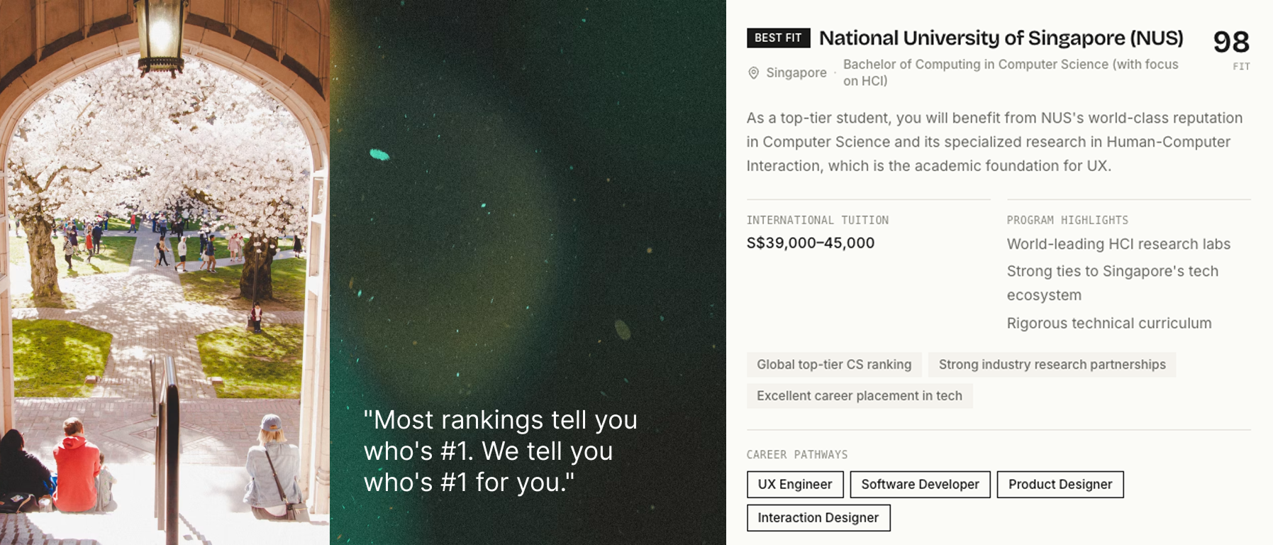 Find Your Dream University