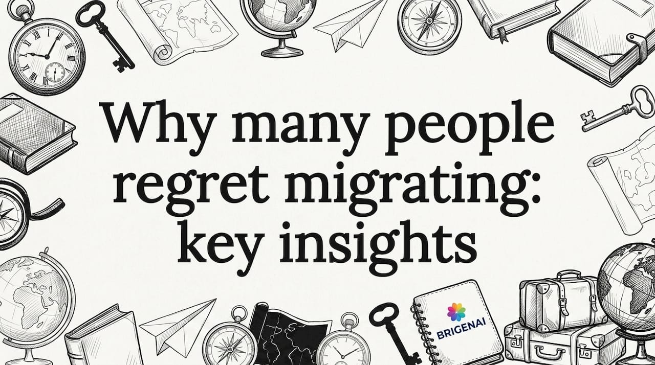 Why many people regret migrating: key insights