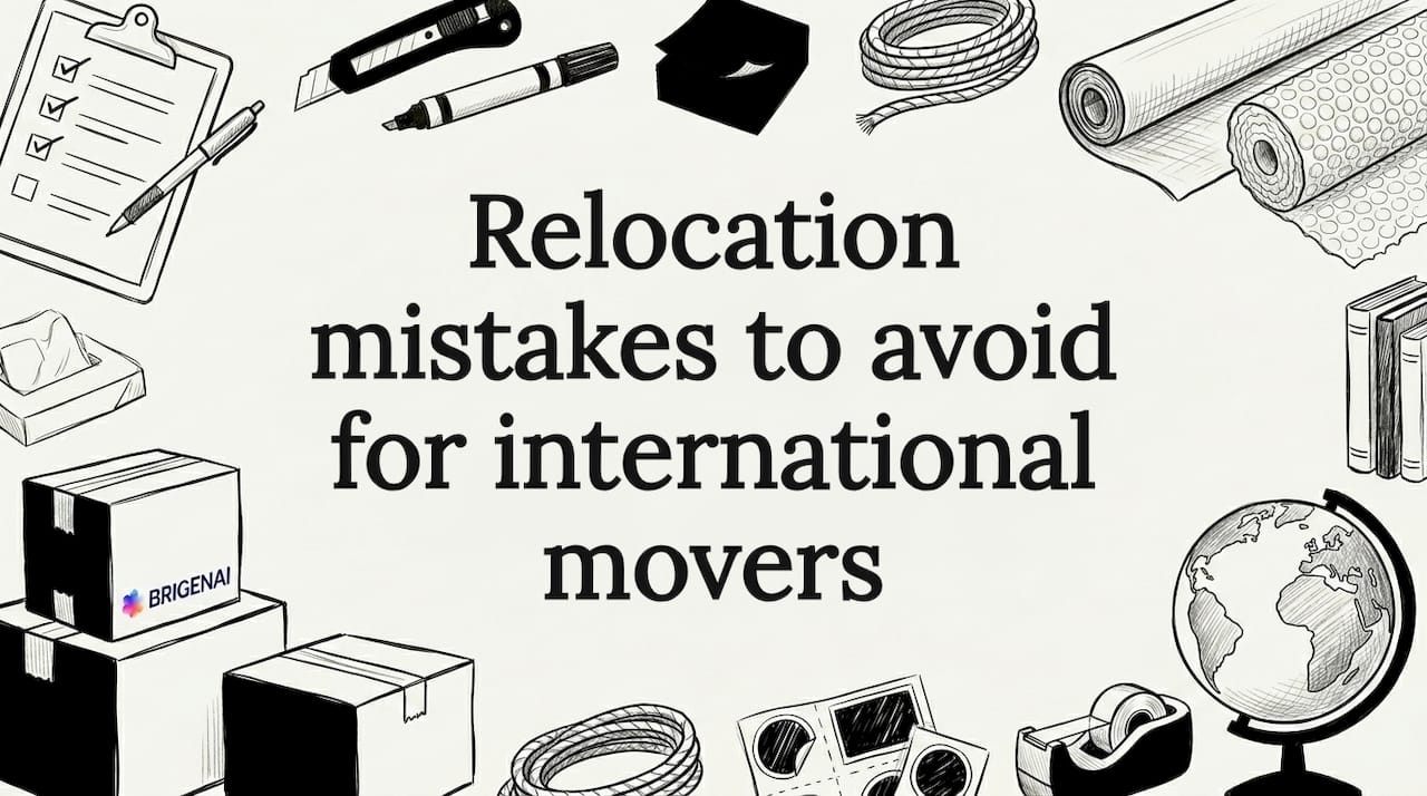 Relocation mistakes to avoid for international movers