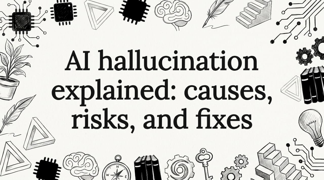 AI hallucination explained: causes, risks, and fixes