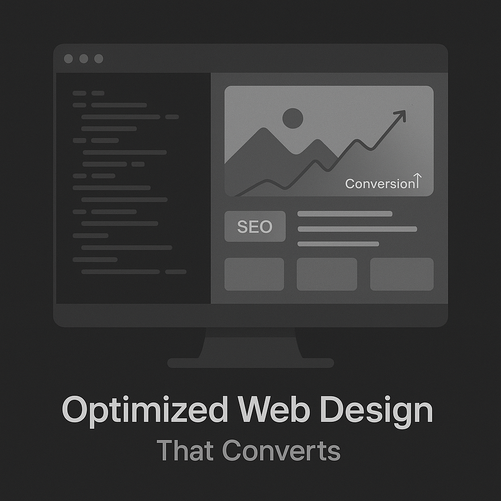 Promotional banner encouraging users to optimize their graphic design