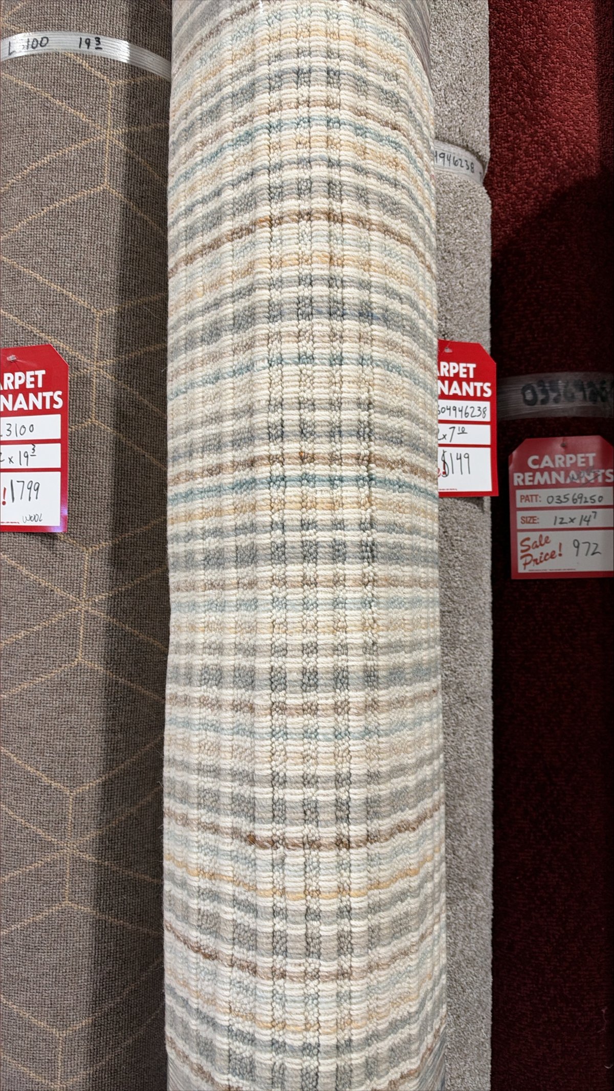 Prebound wool area rug 51440021