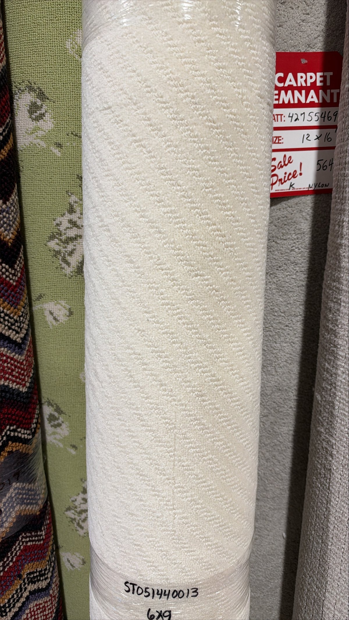 Prebound wool area rug 51440013