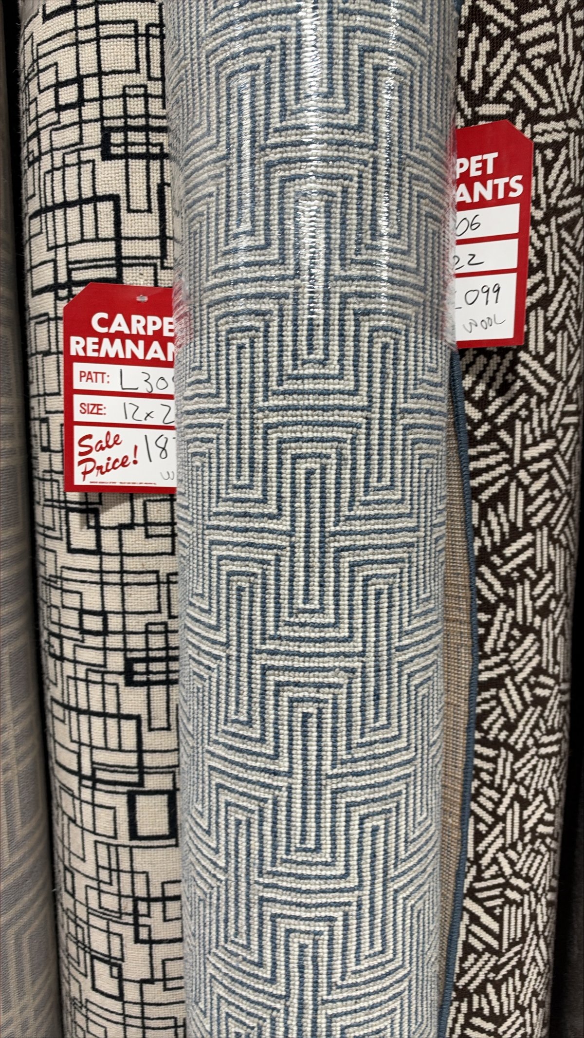Prebound wool area rug 51440007