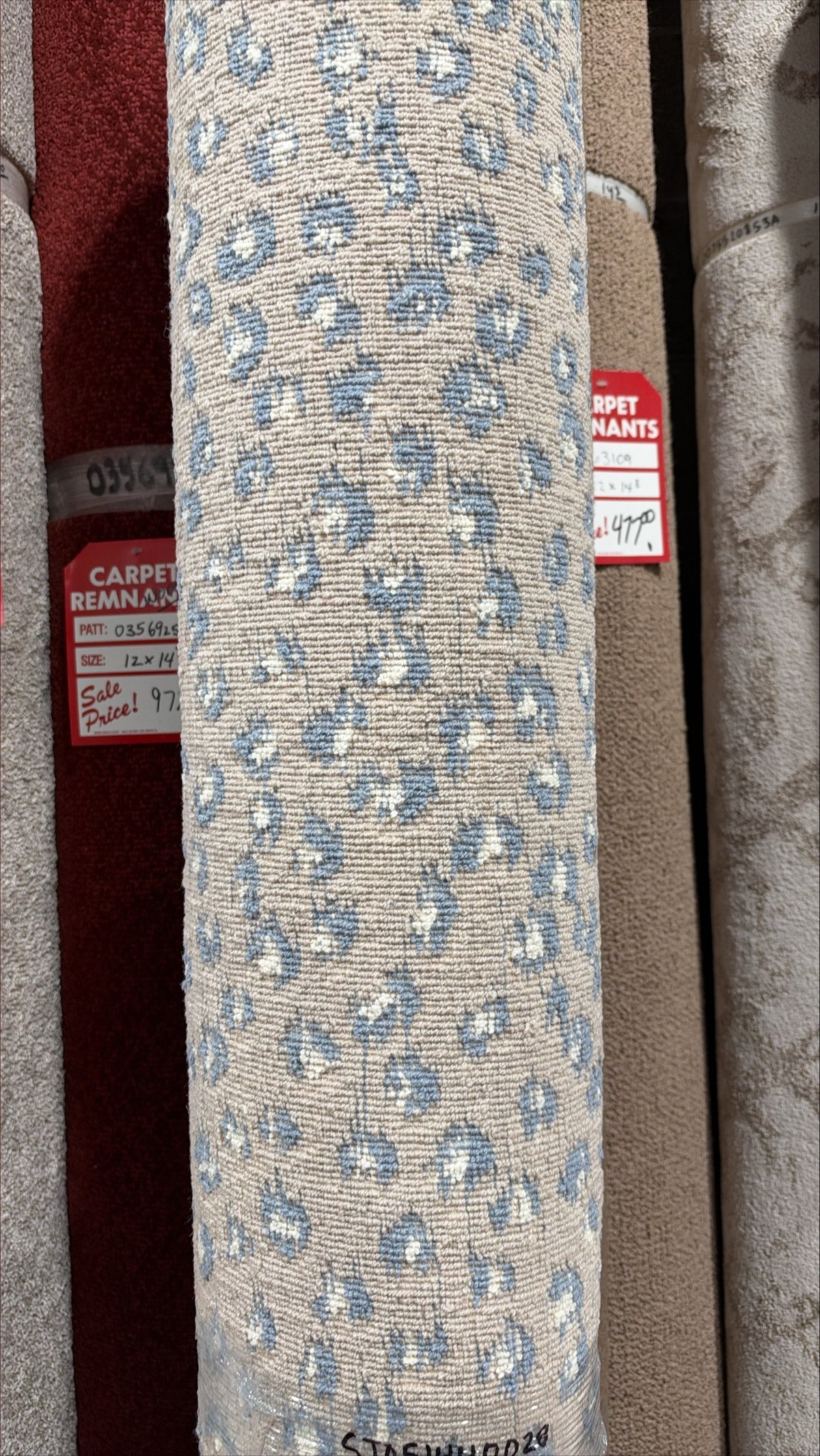 Prebound wool area rug 51440028