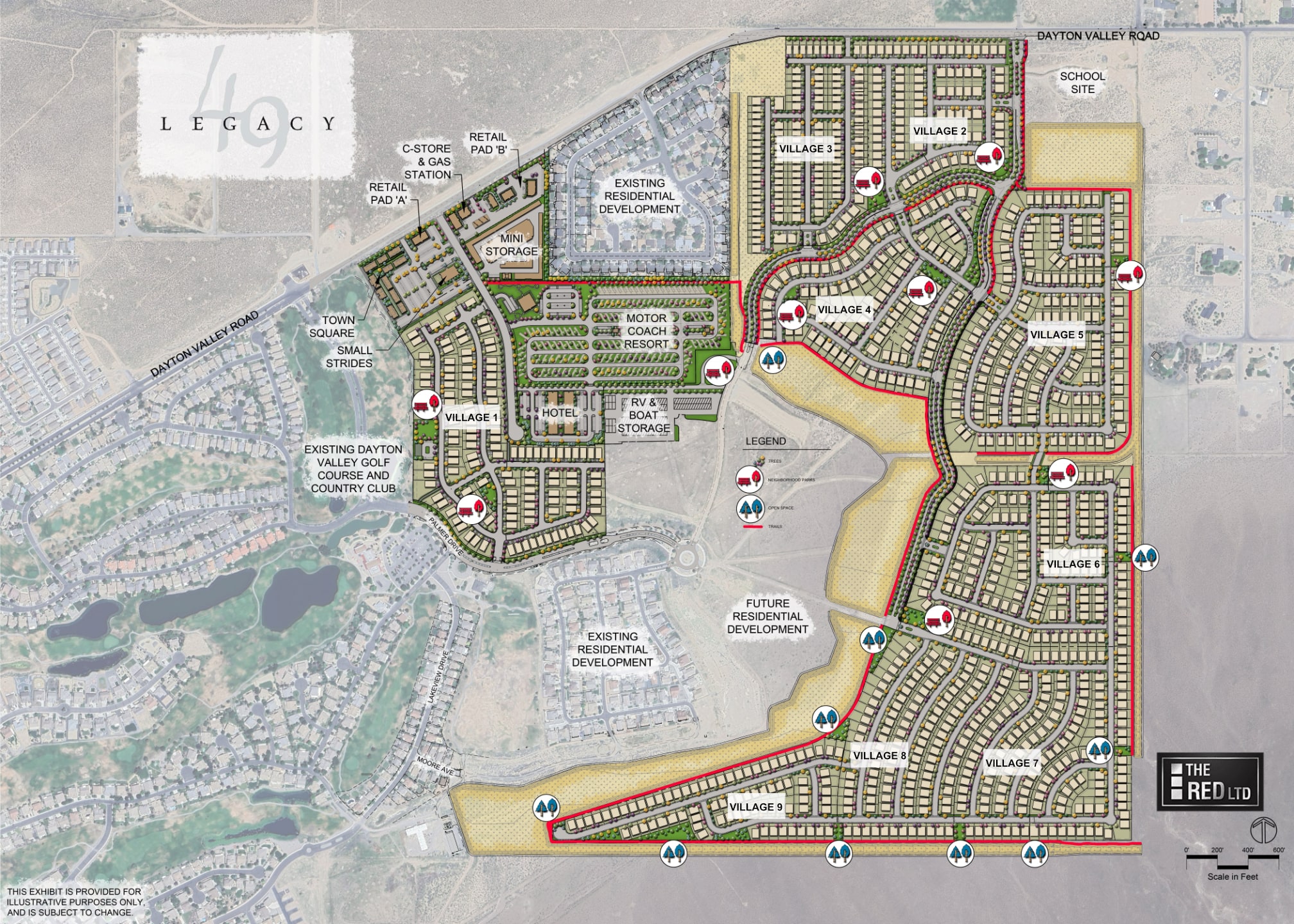 Site map plan of Legacy49