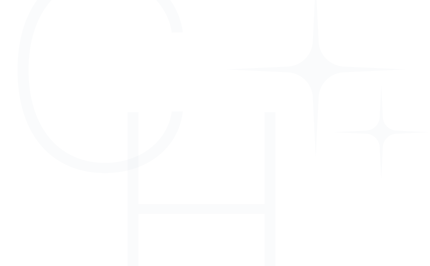 A black and blue logo with the letter h.