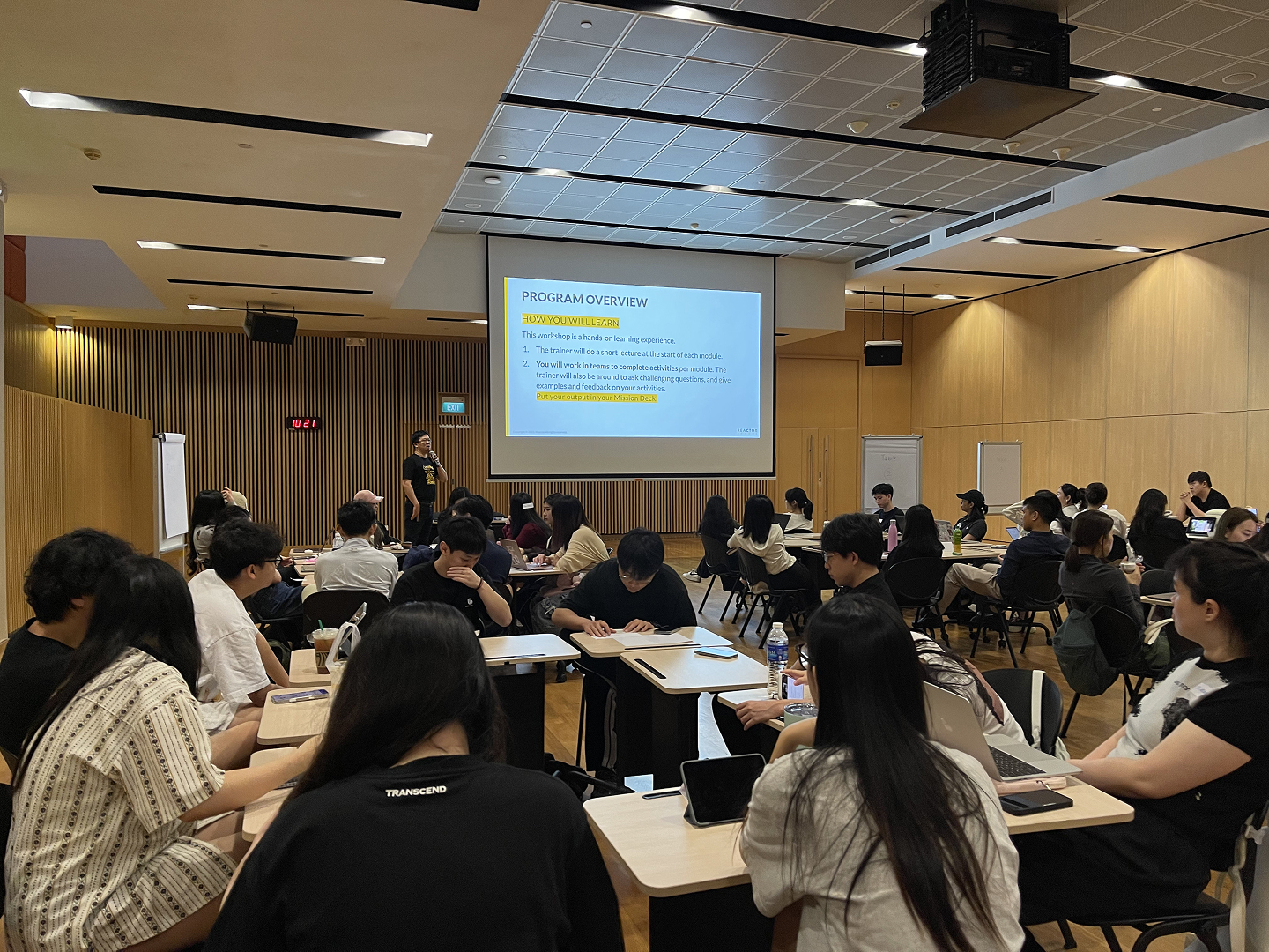 Singapore Institute of Management Design Thinking Workshop