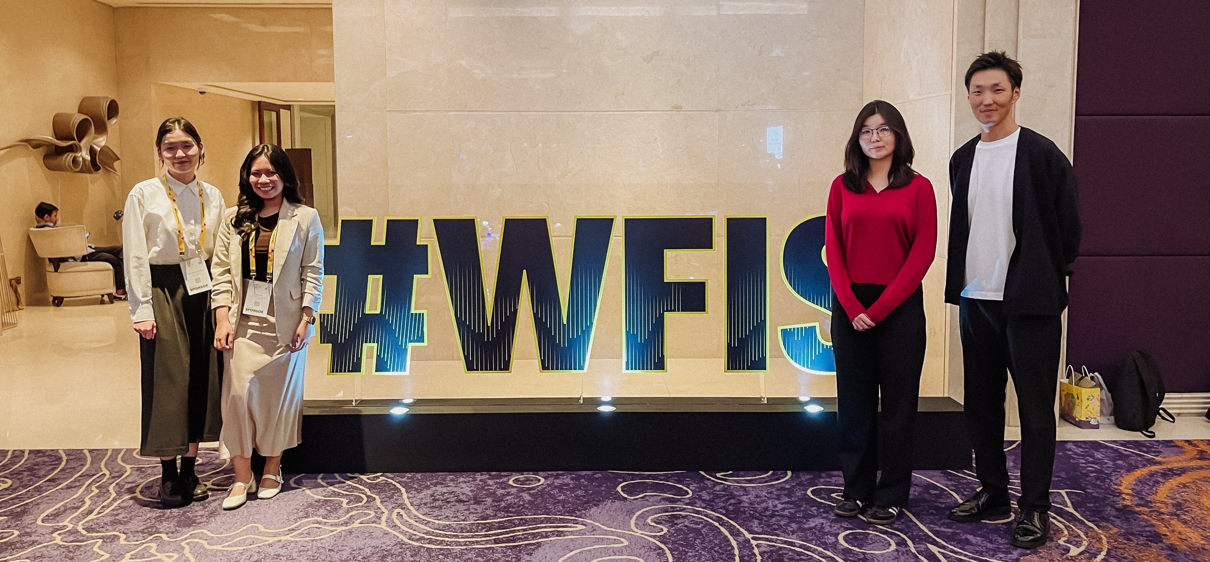 From left: Oyunkhishig G. (Sales Manager), Odilia M. (SDR), Enkhjin E. (Business Analyst), Batbaatar P. (Head of Sales & Partnerships).