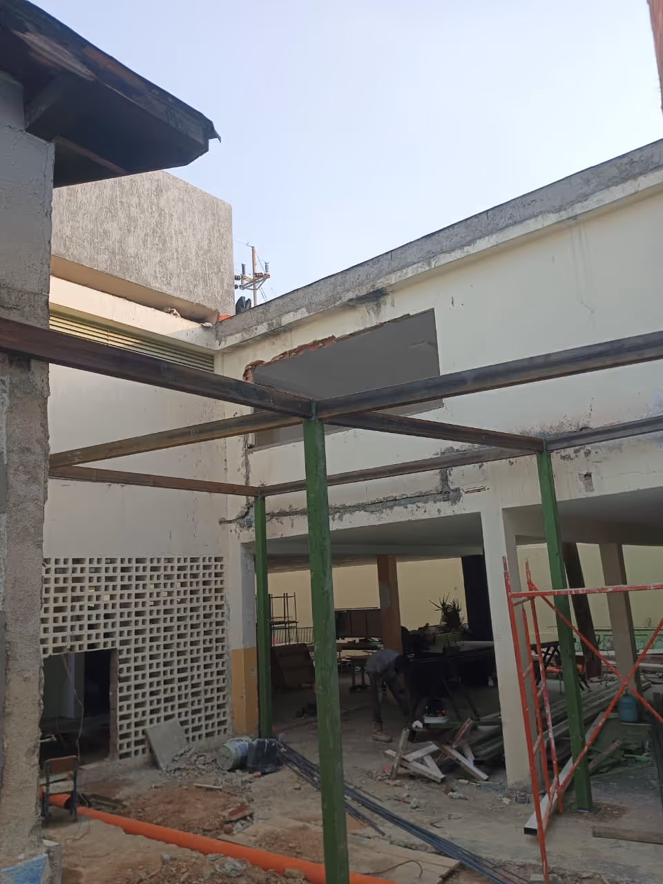 Estructura para techo