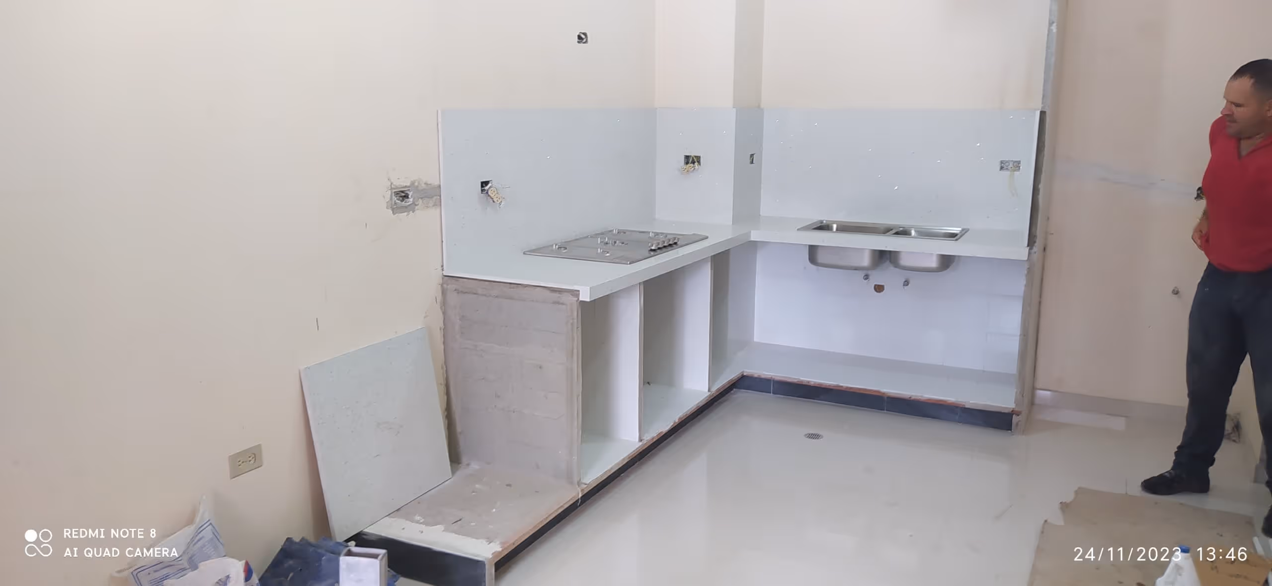 Cocina y sala de baño