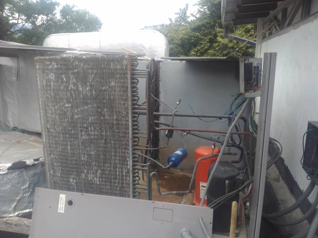 Instalación de aire acondicionado