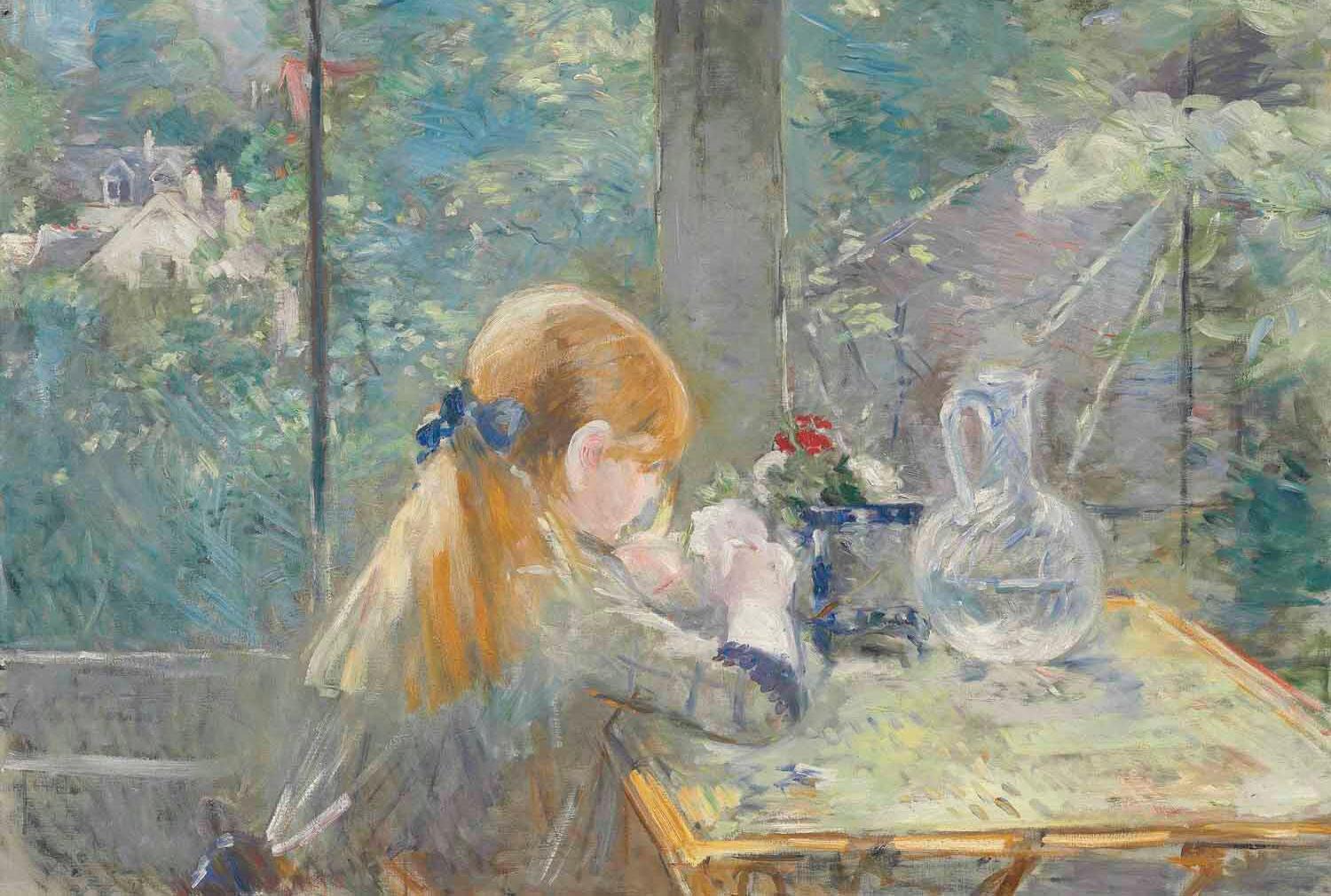 Berthe Morisot: Dans la Véranda