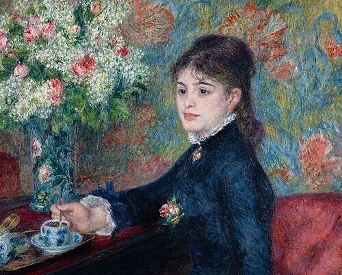 Pierre Auguste Renoir: La Tasse de Chocolat