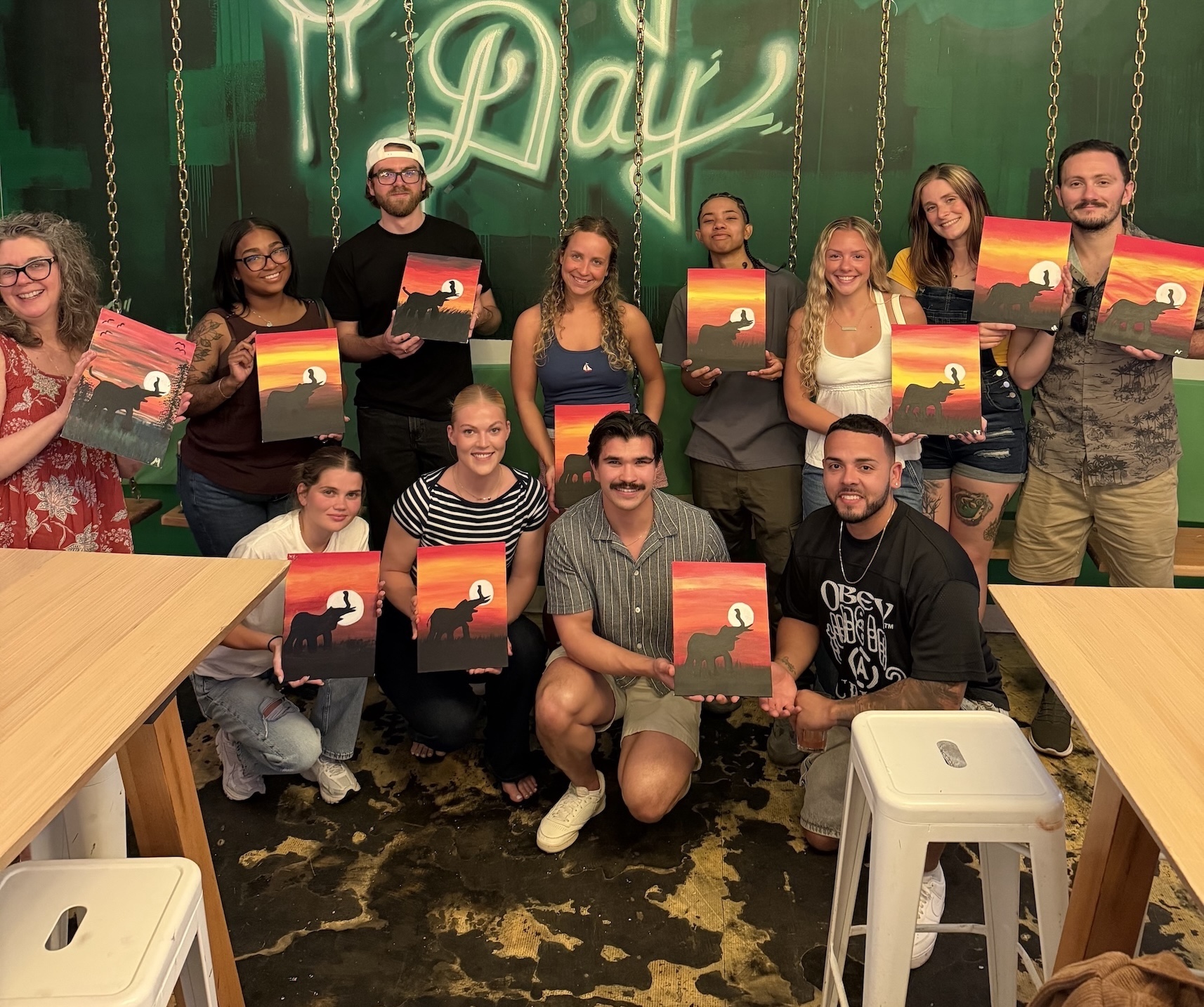 Sip & Paint Fundraiser in Philadelphia raises more funds for Project New Ngoma!