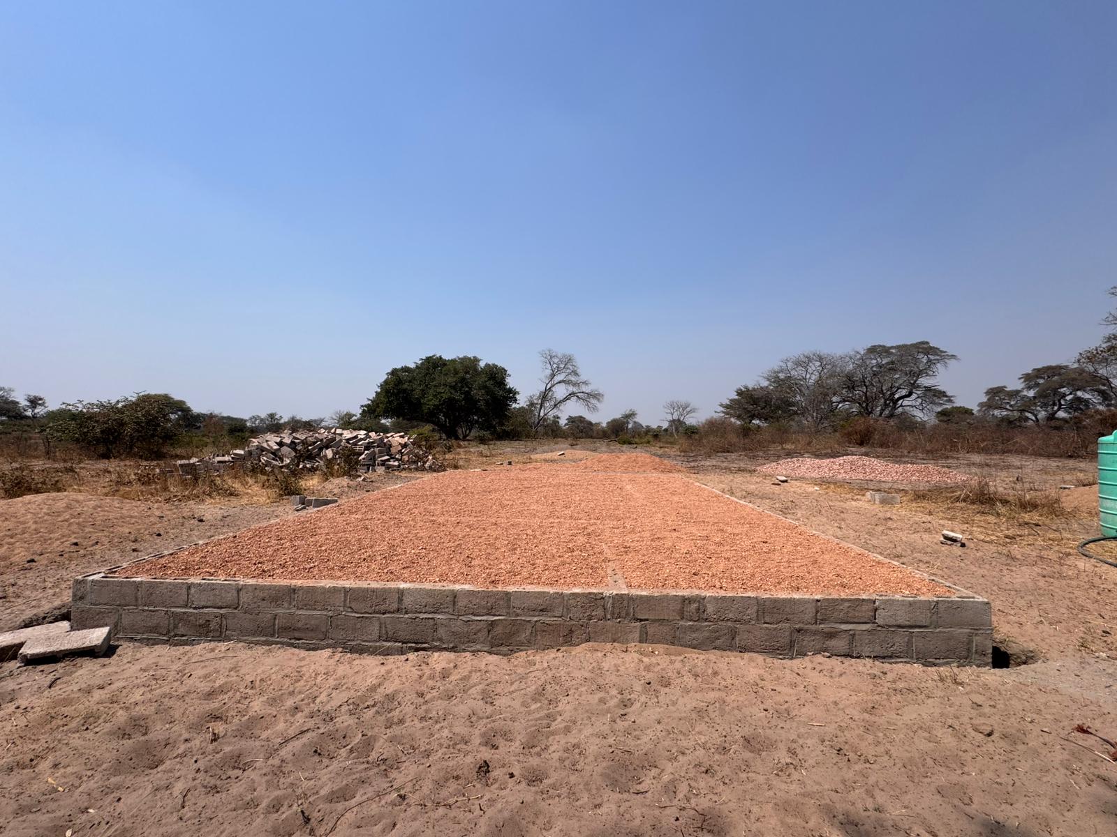 Progress on the Ground at New Ngoma School