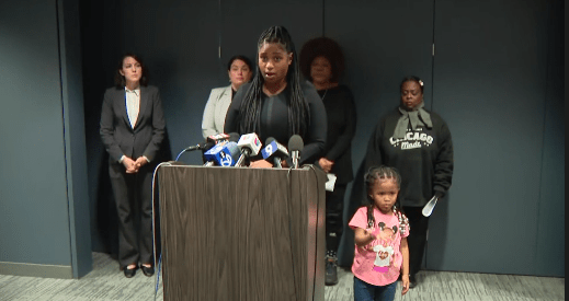 Residents of Hyde Park speak during Press Conference held at HSPRD.