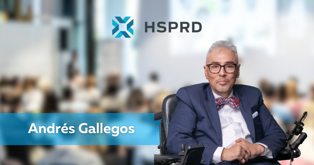 Andrés Gallegos was among the speakers during Michigan’s Department of Civil Rights 2023 Civil Rights Summit 