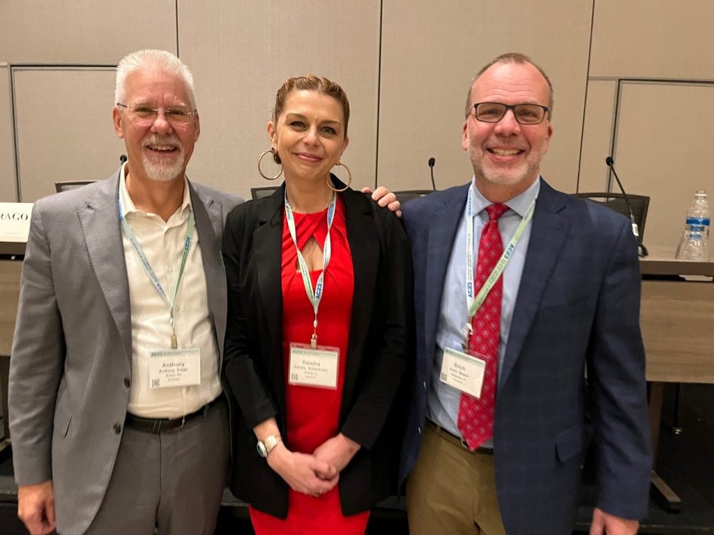 AILA's Annual Conference in Orlando with Partners Kendra Scheuerlein (pictured left) and Kelli Fennell (right)