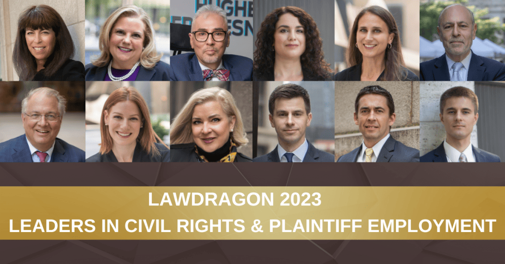 12 HSPRD Attorneys Recognized in Lawdragon’s 500 Leading Civil Rights & Plaintiff Employment Lawyers Guide