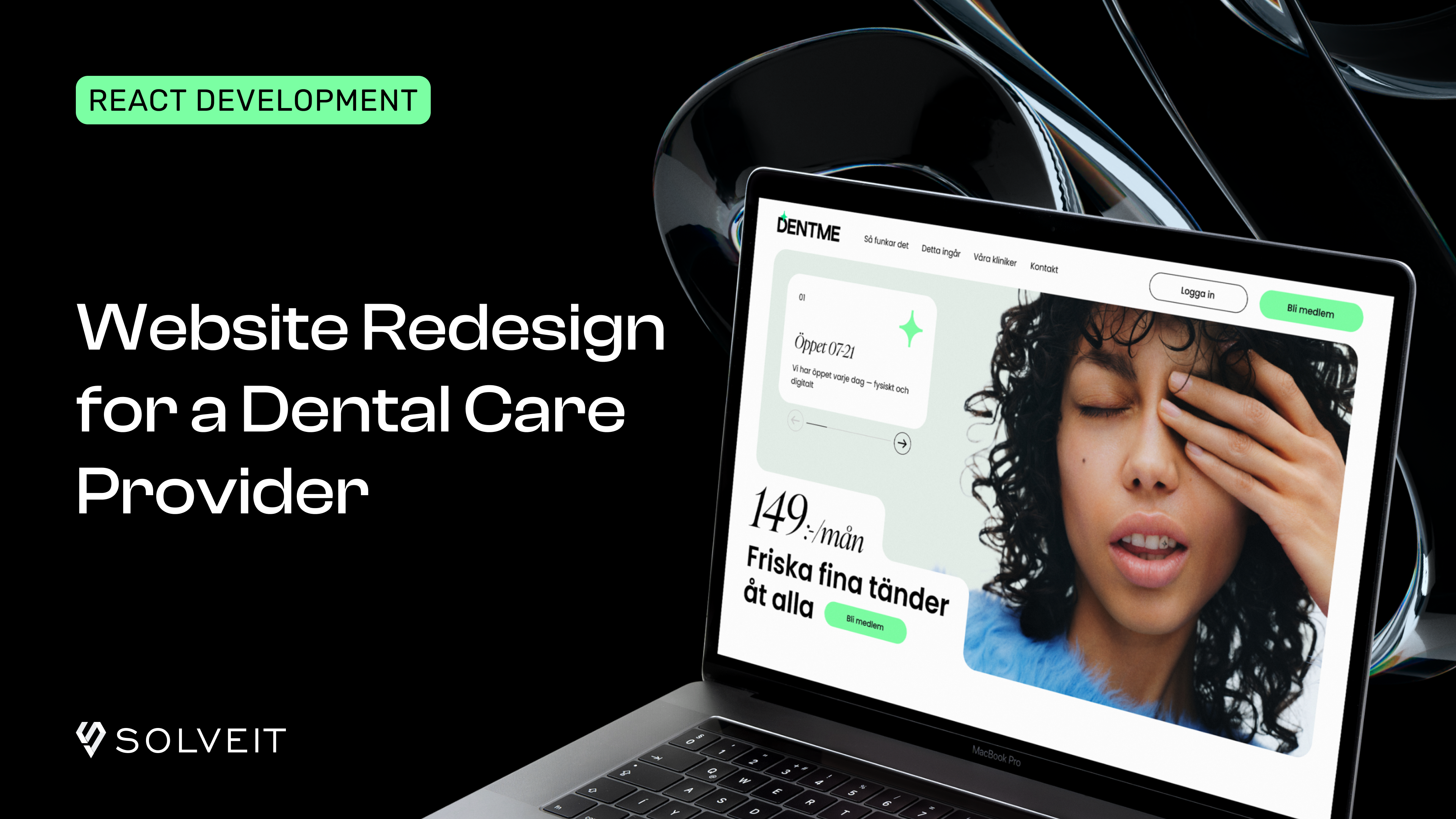 Website Redesign for DentMe thumbnail
